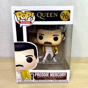 Funko Pop Queen Freddie Mercury 96 Wembley 1986 Vaulted